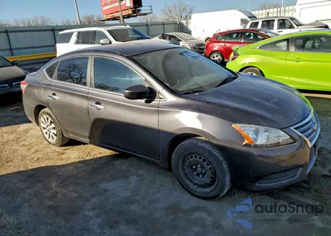 2014 Nissan Sentra S z USA, uszkodzony, nr VIN 3N1AB7AP0EY291070